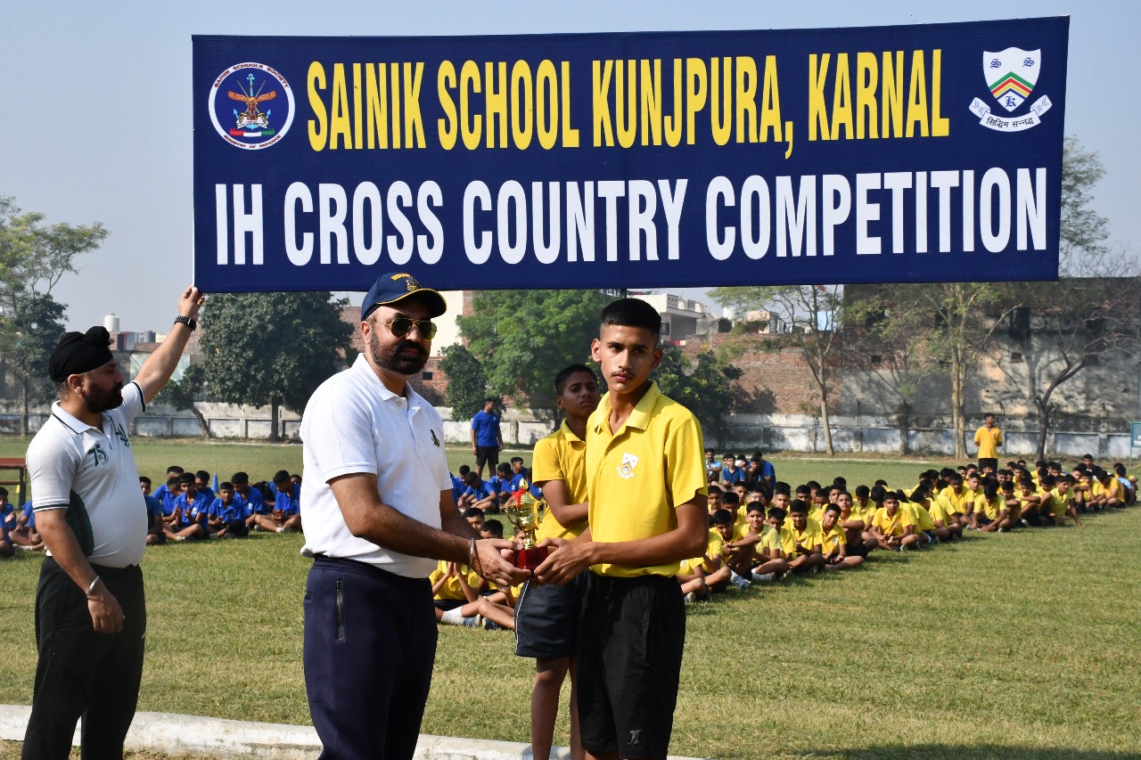 Inter House Cross Country 2025