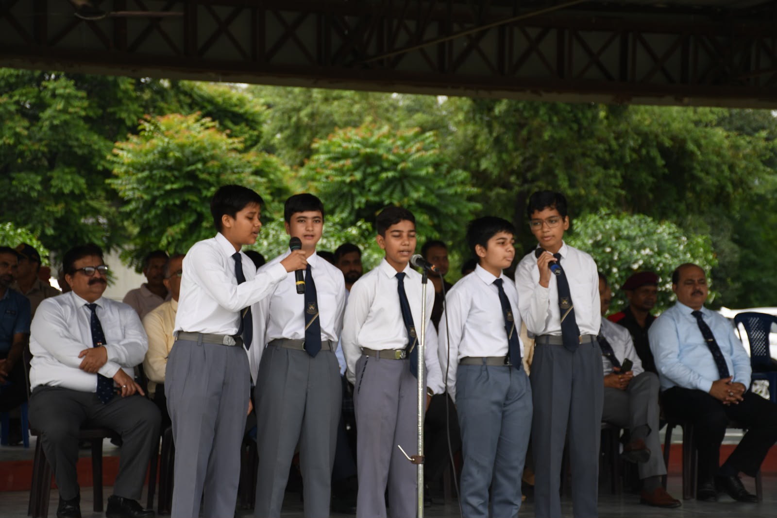  80TH INDEPENDENCE DAY CELEBRATED AT SAINIK SCHOOL KUNJPURA