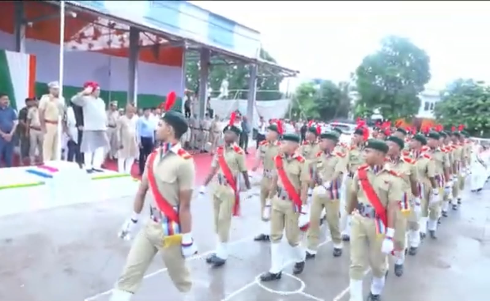 Kunjpura Cadets at the District Independence Day Parade