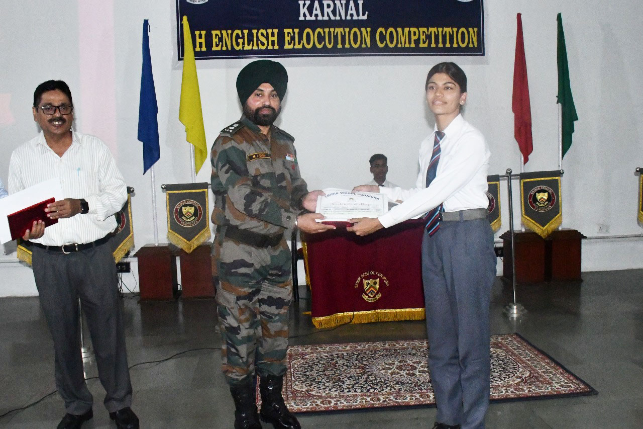 Inter-House English Elocution Competition