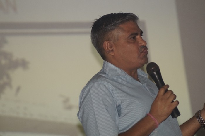 Guest Lecture By Eminent Old Kunjean Gp Capt Manoj Kumar Vats(IAF)