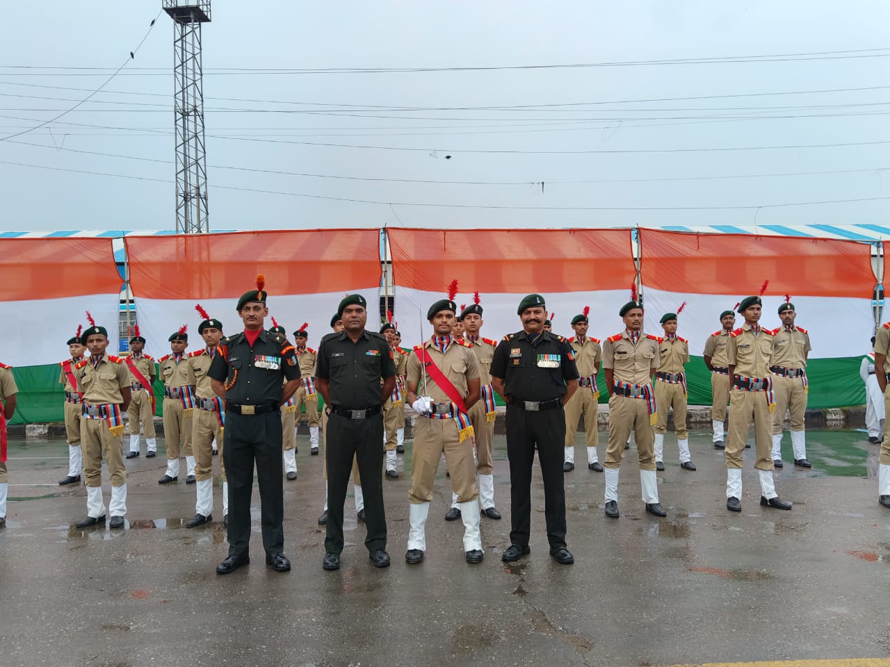 Kunjpura Cadets at the District Independence Day Parade
