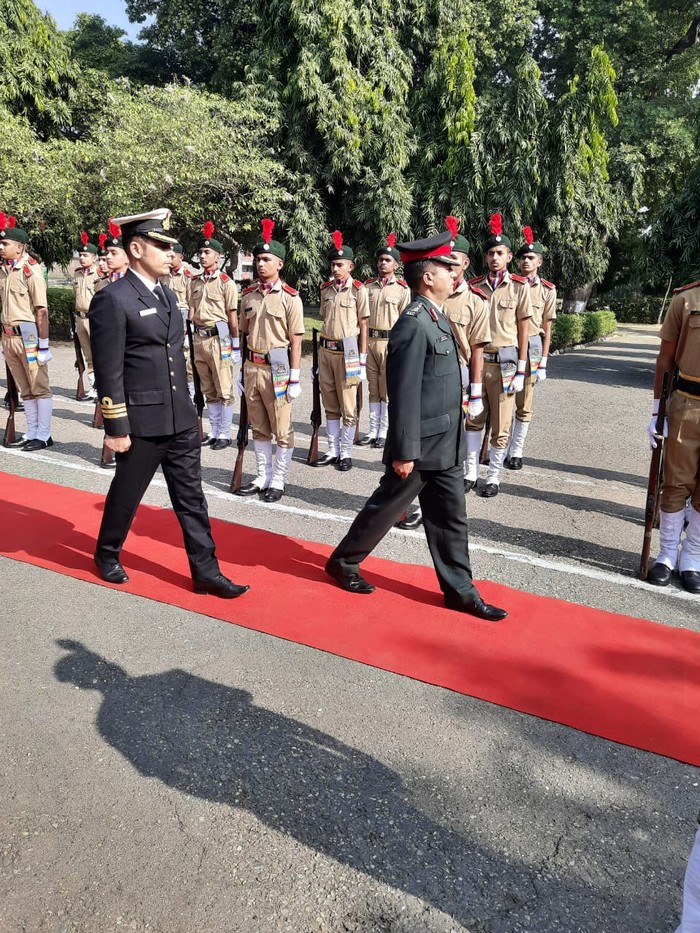 TAKING OVER OF REINS BY COL VIJAY RANA